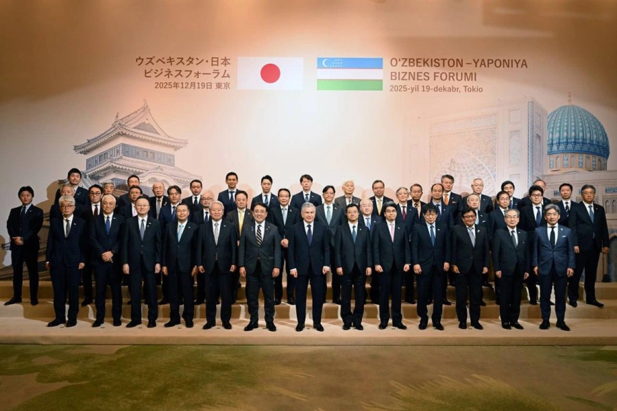 Shavkat Mirziyoyev meets with Japanese business leaders 2