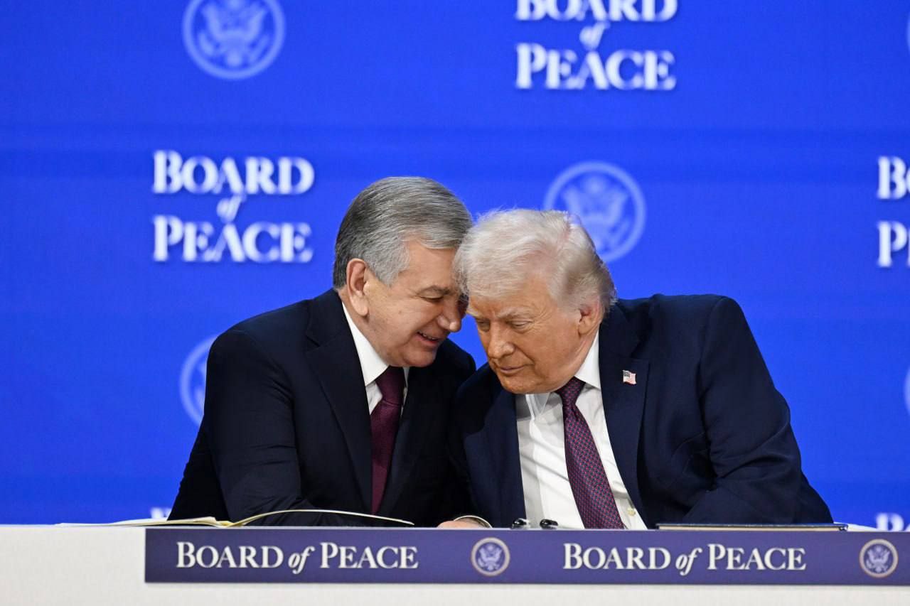 Shavkat Mirziyoyev signs Board of Peace charter 2