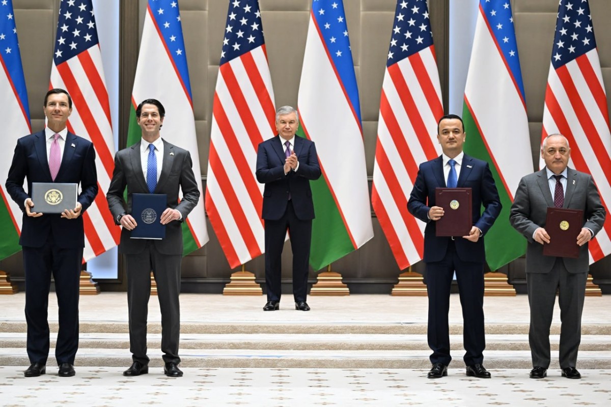 President Mirziyoyev meets U.S. business delegation and signs corporate agreements ahead of Tashkent Investment Forum 4