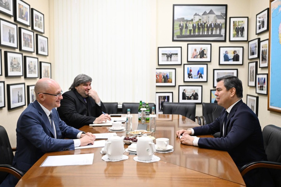 Presidential spokesman Sherzod Asadov met with Sergey Kiriyenko and Dmitry Peskov in Moscow