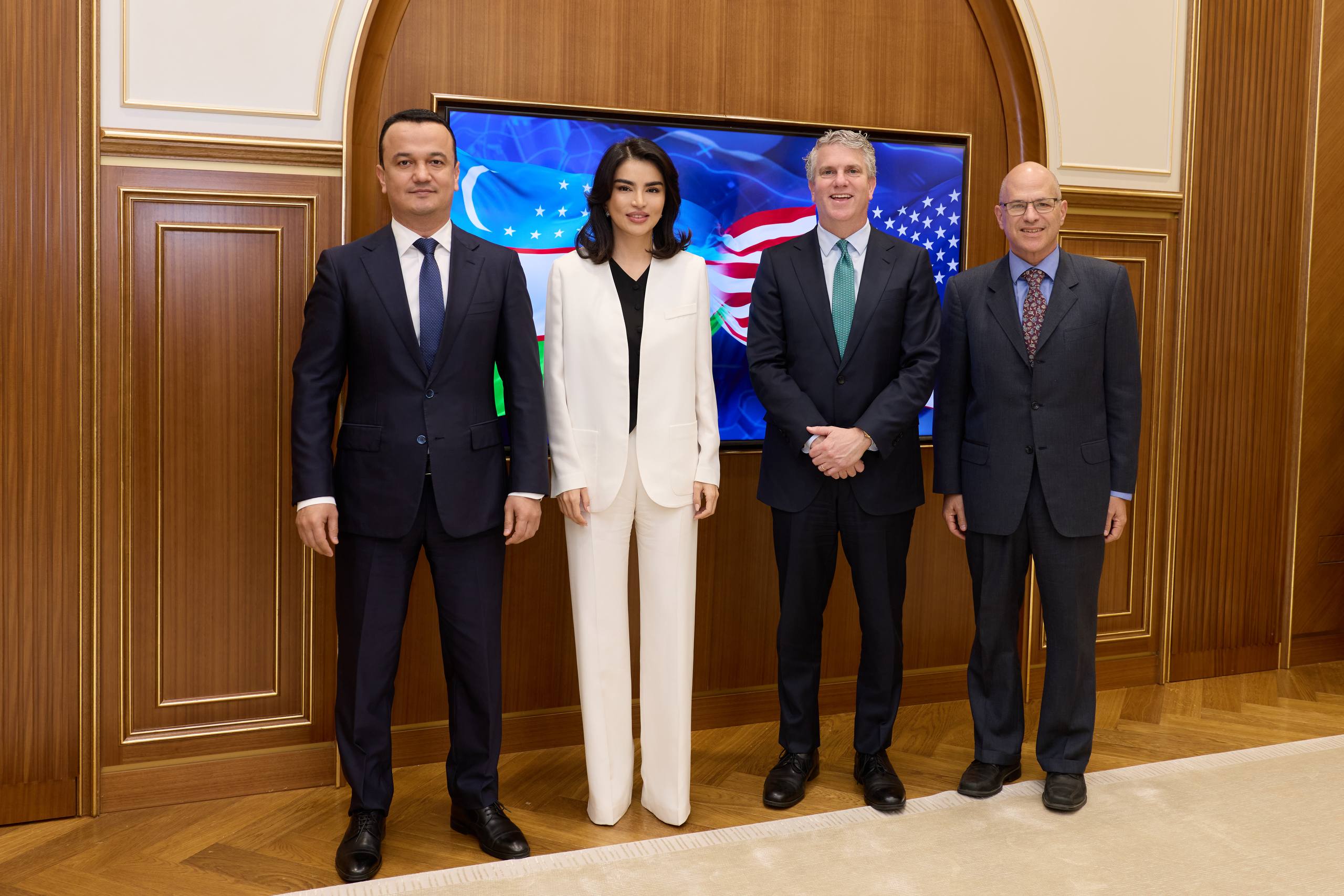 Saida Mirziyoyeva meets with with U.S. Deputy Assistant Secretary of Commerce 4
