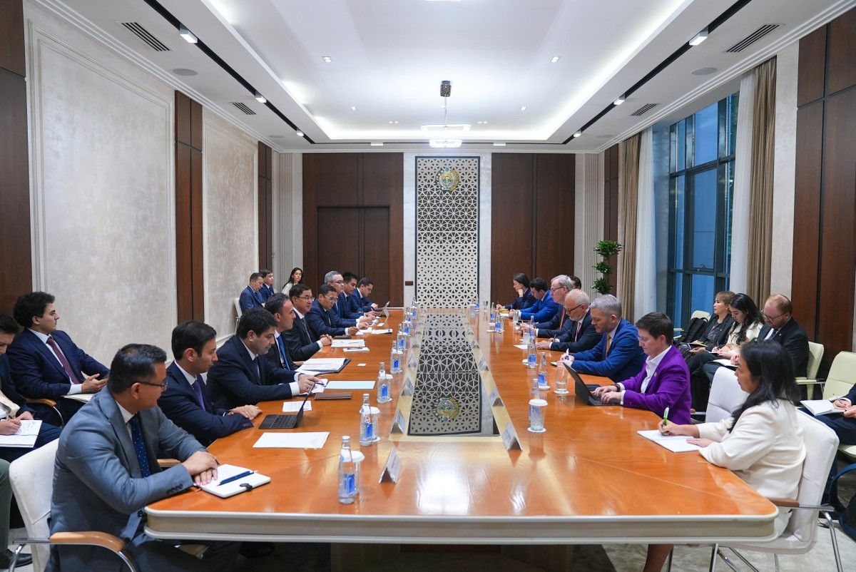 UK Minister for Investment Lord Stockwood visits Uzbekistan to deepen finance investment and economic ties