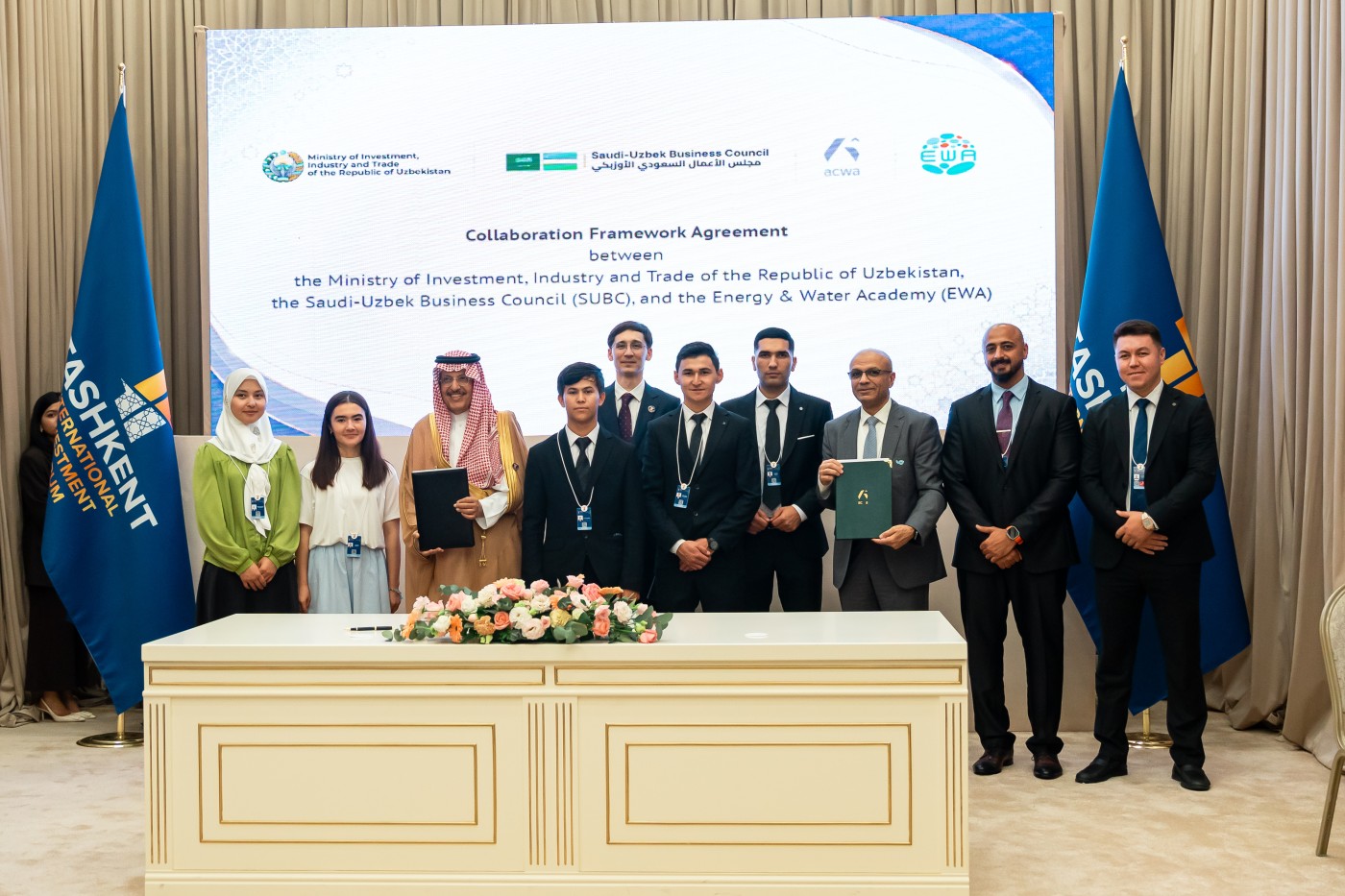 Collaboration Framework Agreement between the Ministry of Investment